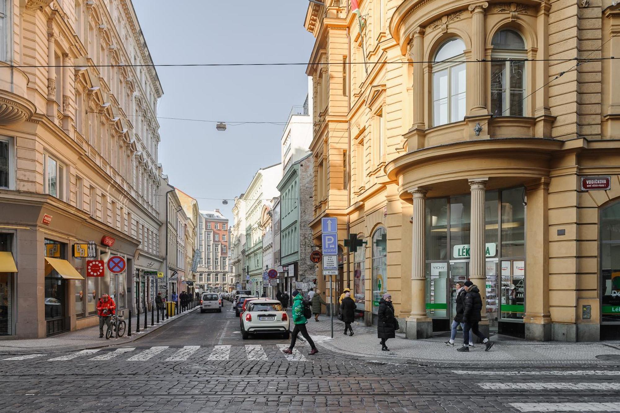 Premium Apart With A Balcony Prague Apartment Bagian luar foto